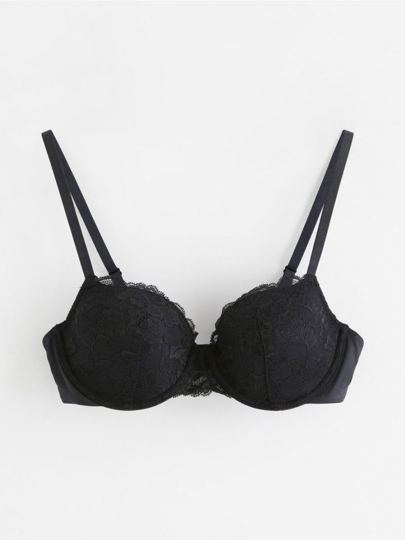 Akleja balconette bra with lace - 7915975-80