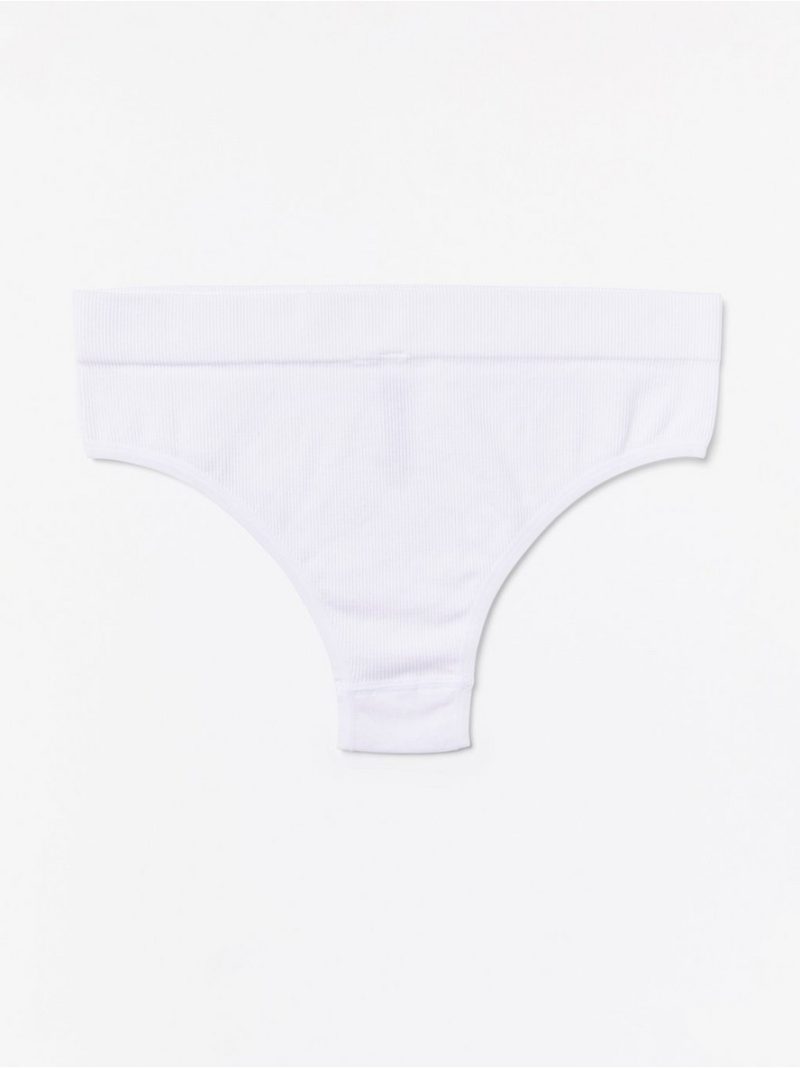 Brazilian high ribbed seamless briefs - 7946639-70