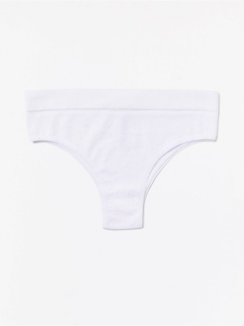 Brazilian high ribbed seamless briefs - 7946639-70