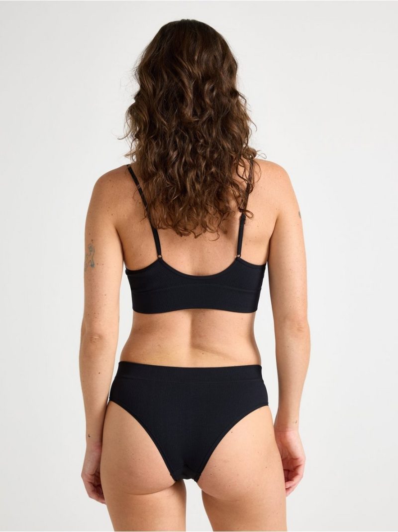Brazilian high ribbed seamless briefs - 7946639-80