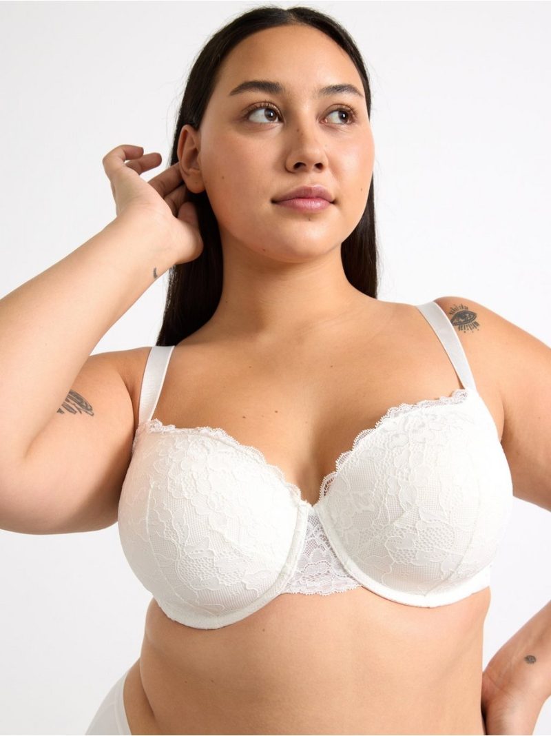 Akleja balconette bra with lace - 7973050-70