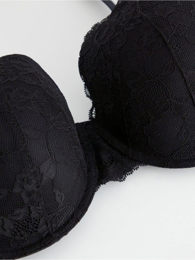 Akleja balconette bra with lace - 7973050-80