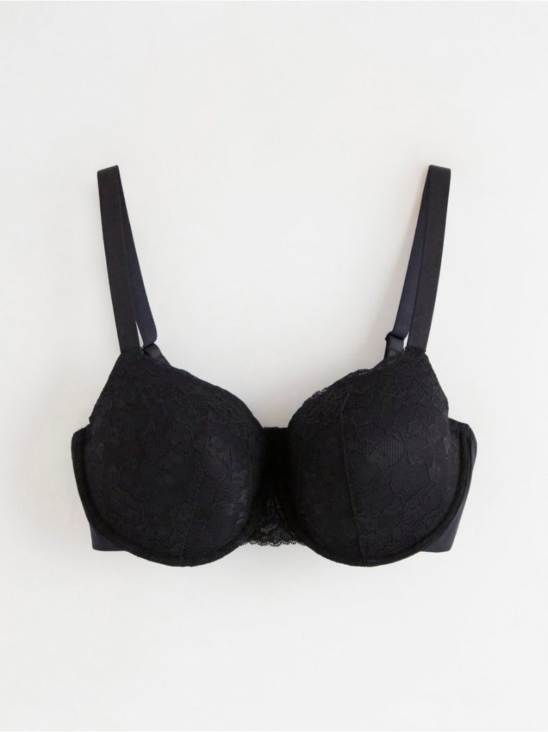 Akleja balconette bra with lace - 7973050-80