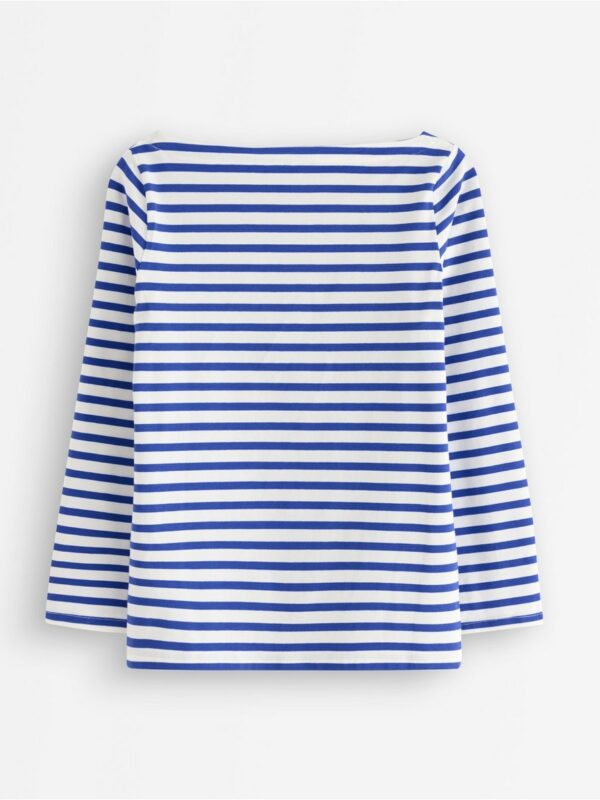 Striped cotton top - 7978259-7343