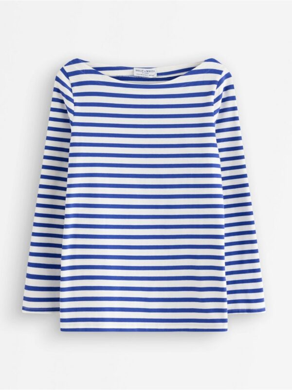 Striped cotton top - 7978259-7343
