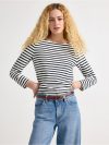 Striped cotton top - 7978259-7763