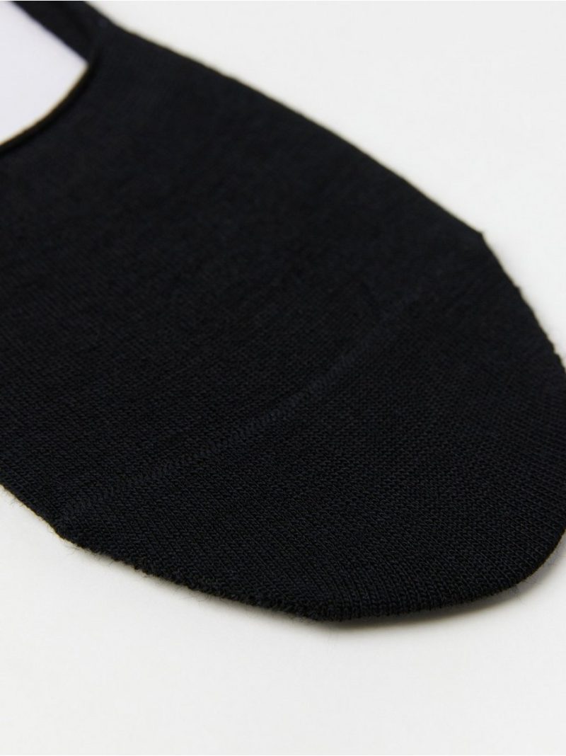 Low ankle socks in merino wool blend - 8022730-80