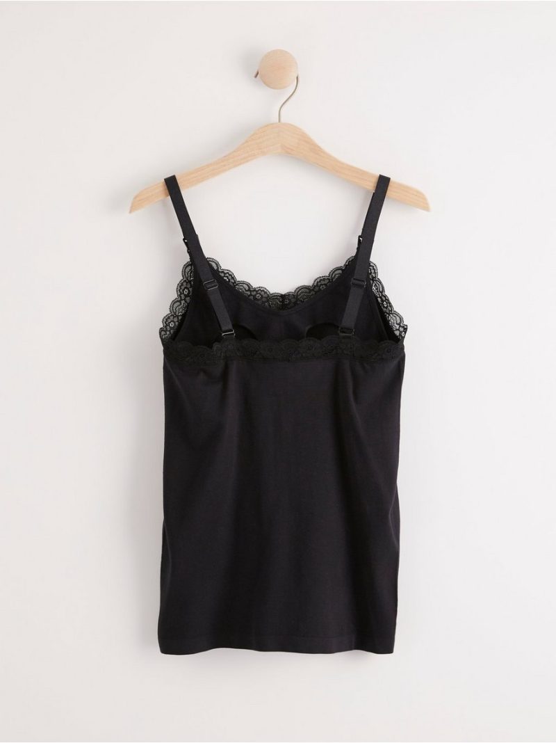 Soft nursing camisole in modal - 8040469-80