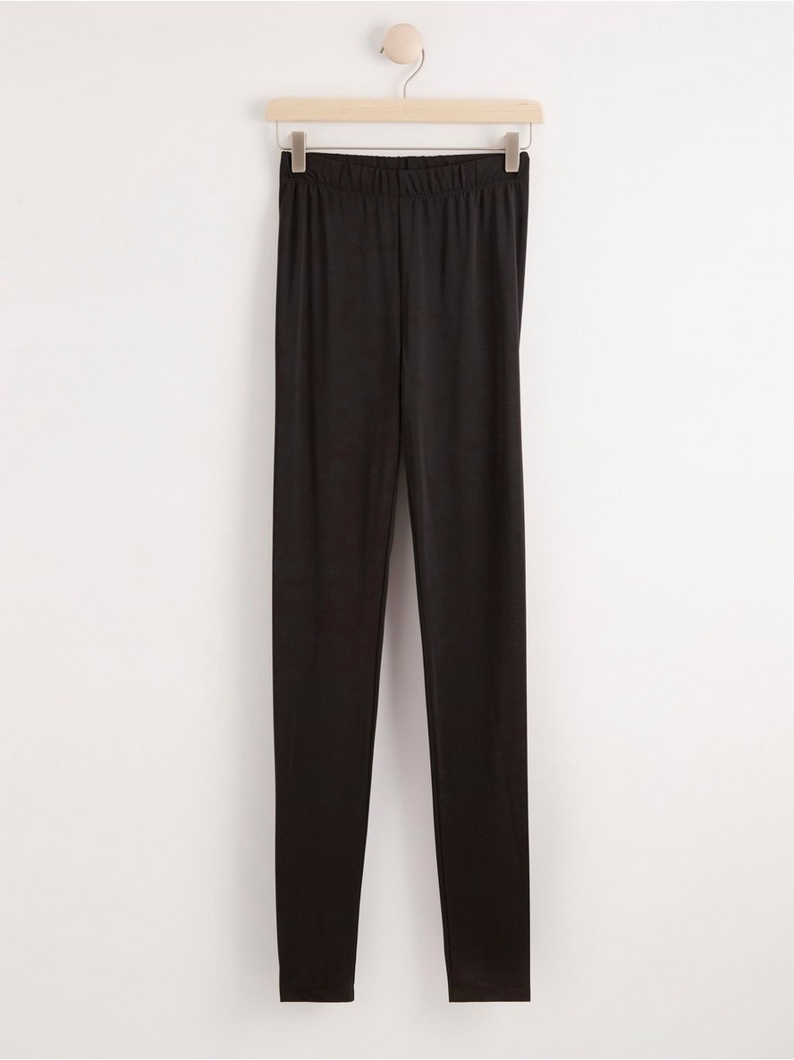 Shiny high waist leggings - 8078640-80