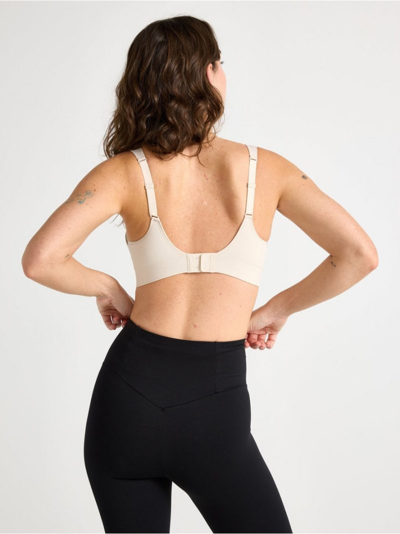 Seamless sports bra light support - 8102444-9923