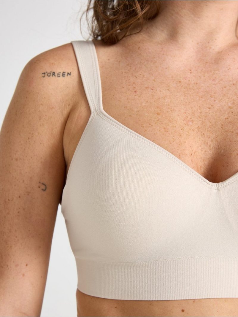 Seamless sports bra light support - 8102444-9923