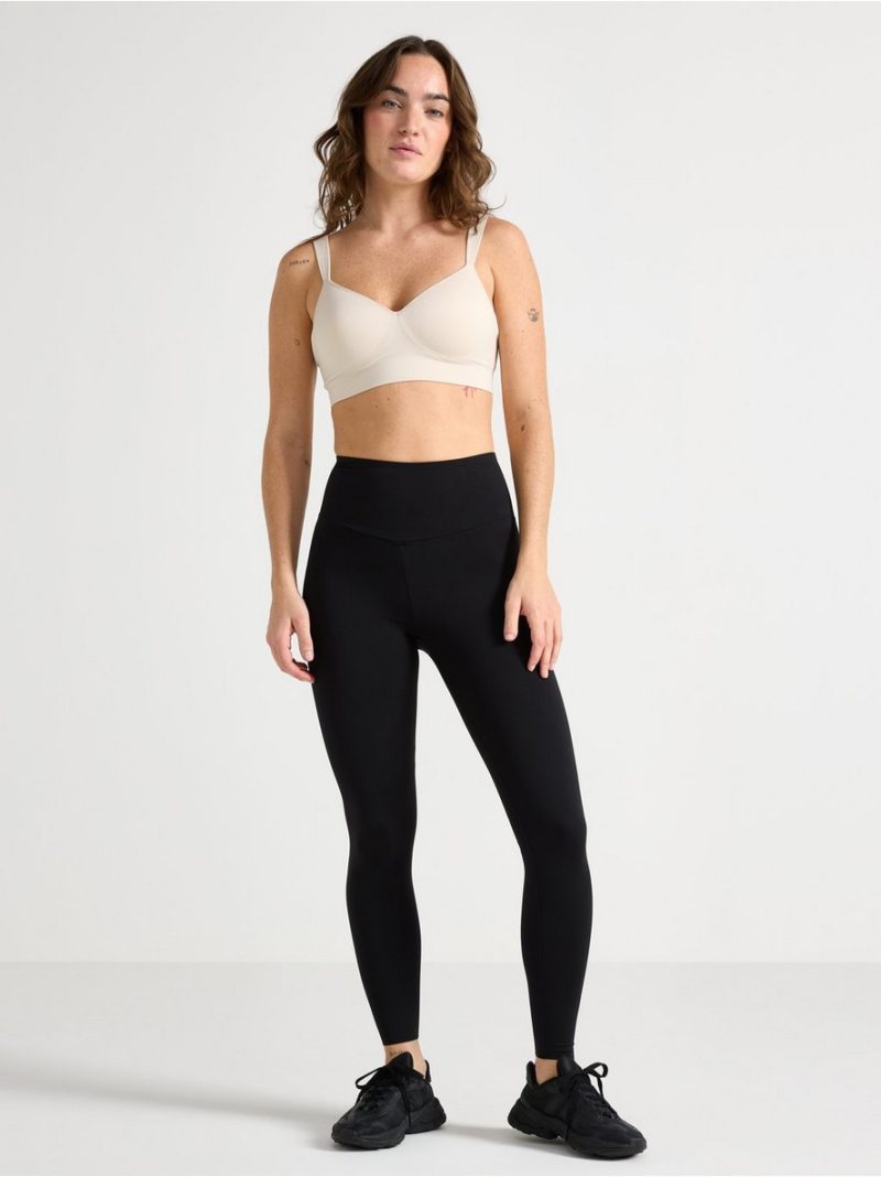 Seamless sports bra light support - 8102444-9923