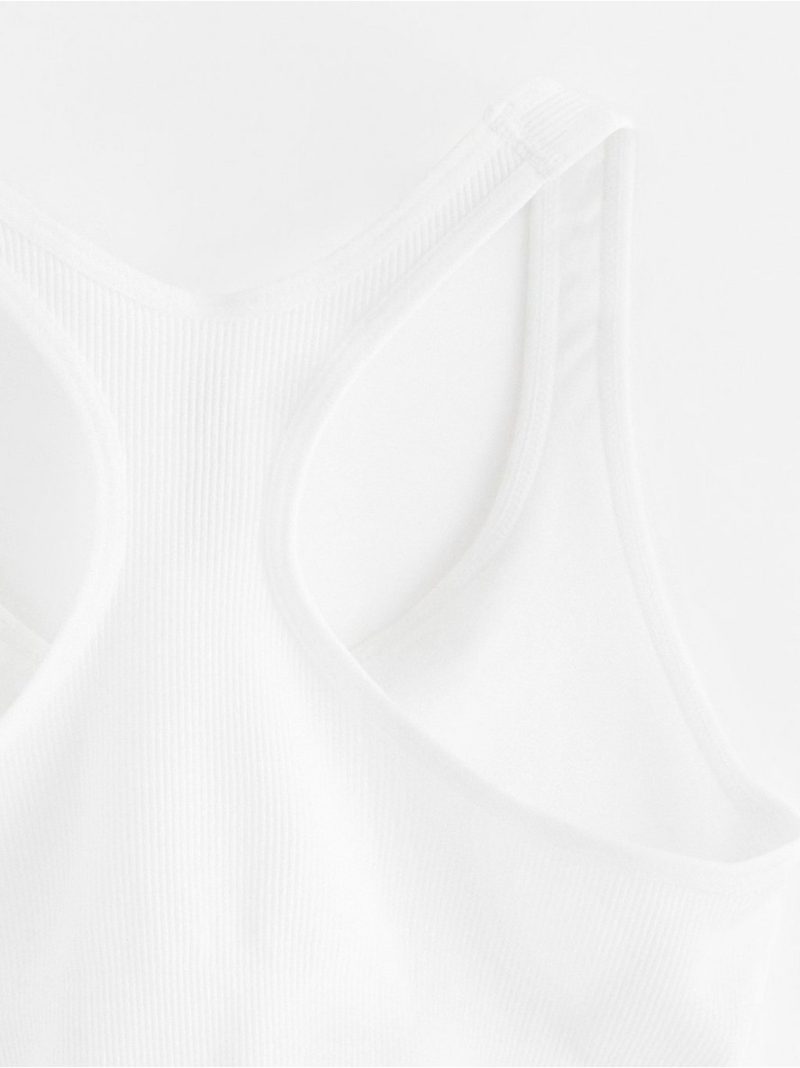 Seamless ribbed soft bra - 8112139-70