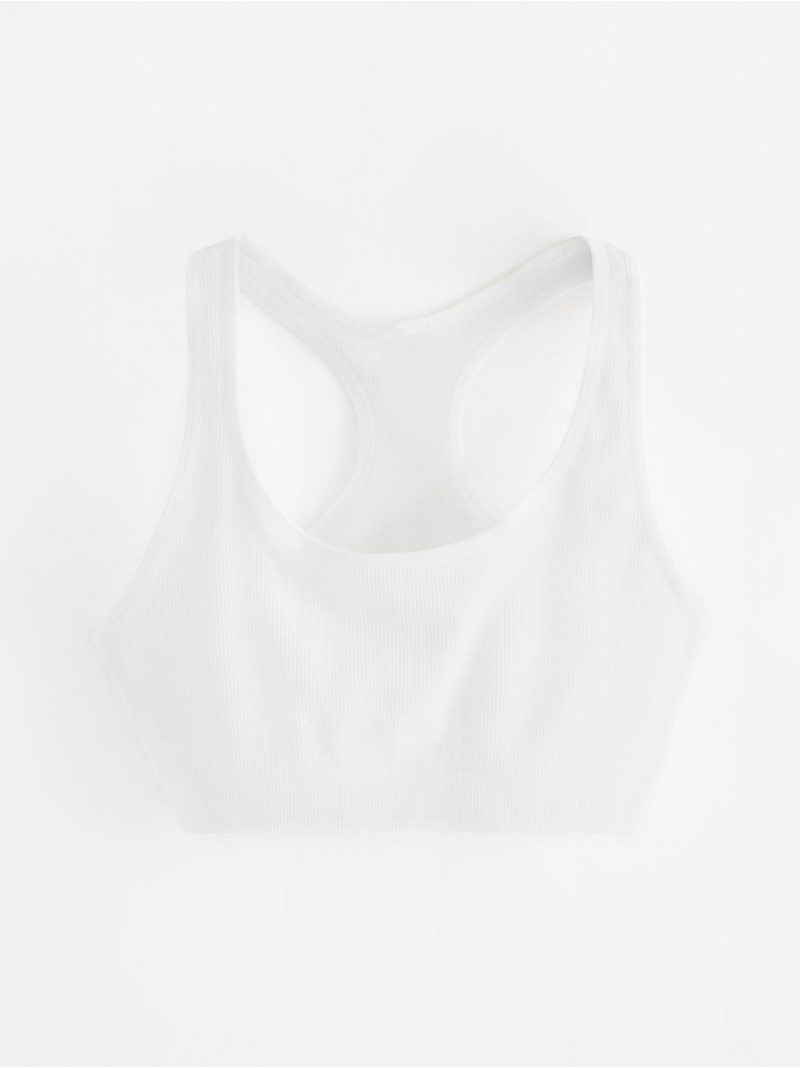 Seamless ribbed soft bra - 8112139-70