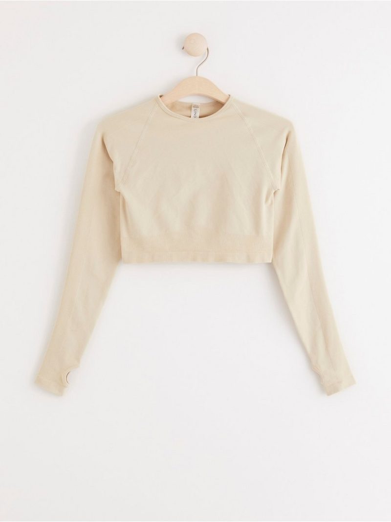 - Seamless cropped sports top Seamless cropped sports top - 8163907-9923