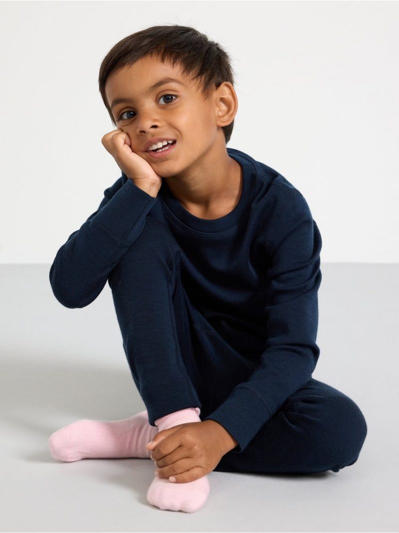 Long johns in merino wool - 8168829-2150