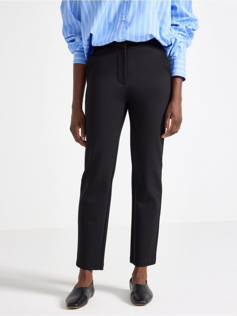 Cropped trousers in punto - 8169883-80