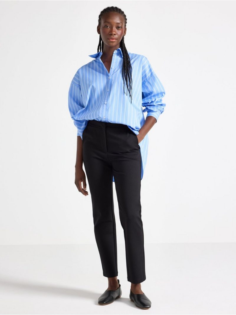 Cropped trousers in punto - 8169883-80