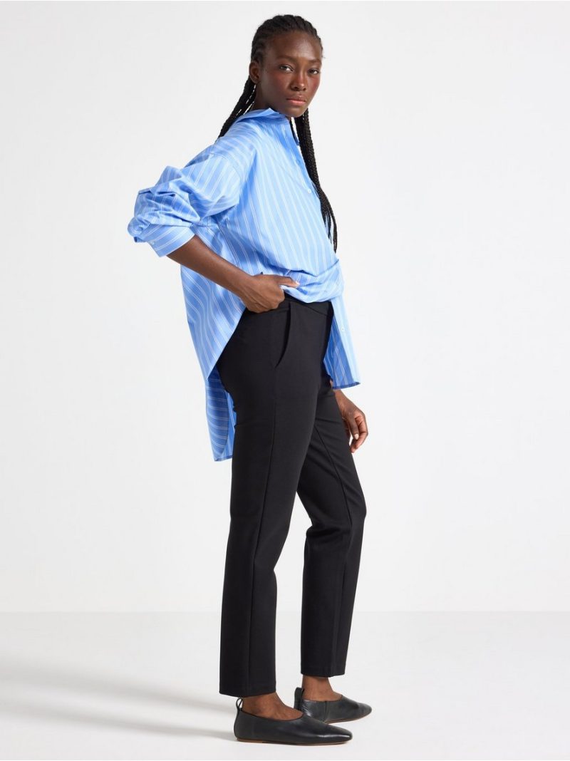 Cropped trousers in punto - 8169883-80