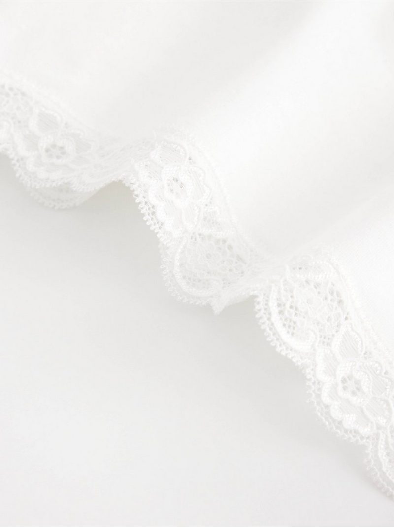 Regular waist brief with lace trim - 8176250-70