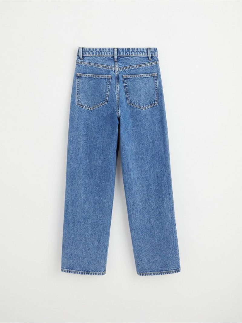 WIDE Hanna cropped jeans with light stretch - Denim blue, 32 - 8193059-791|32