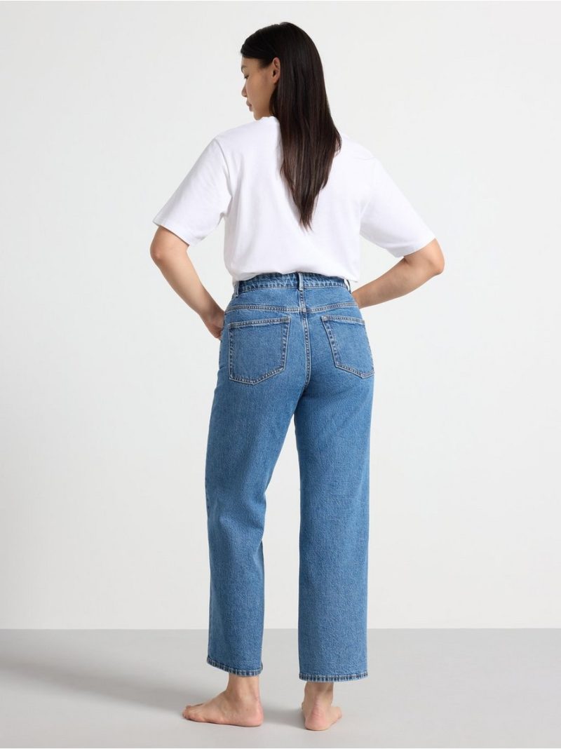 WIDE Hanna cropped jeans with light stretch - 8193059-791