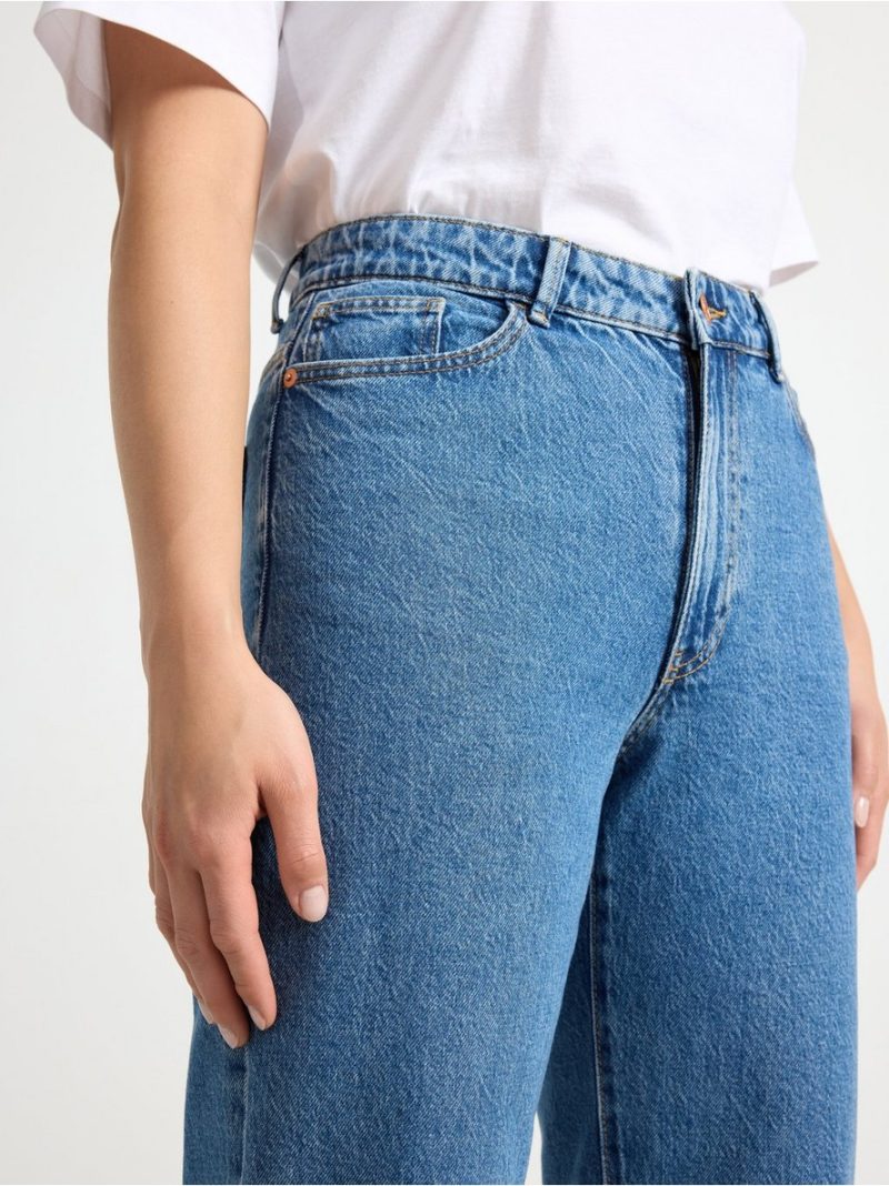 WIDE Hanna cropped jeans with light stretch - 8193059-791