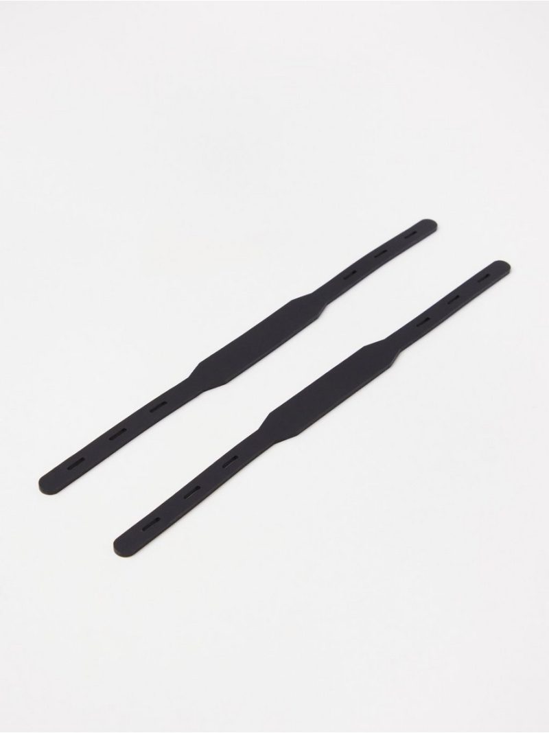 2-pack silicone foot straps - 8236650-80
