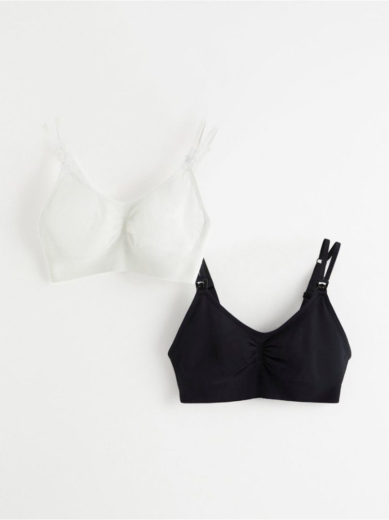 - MOM 2-pack seamless nursing bra MOM 2-pack seamless nursing bra - 8258153-60