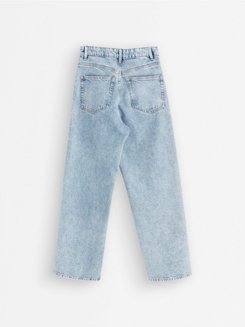 WIDE Hanna cropped  jeans with light stretch - 8305982-766