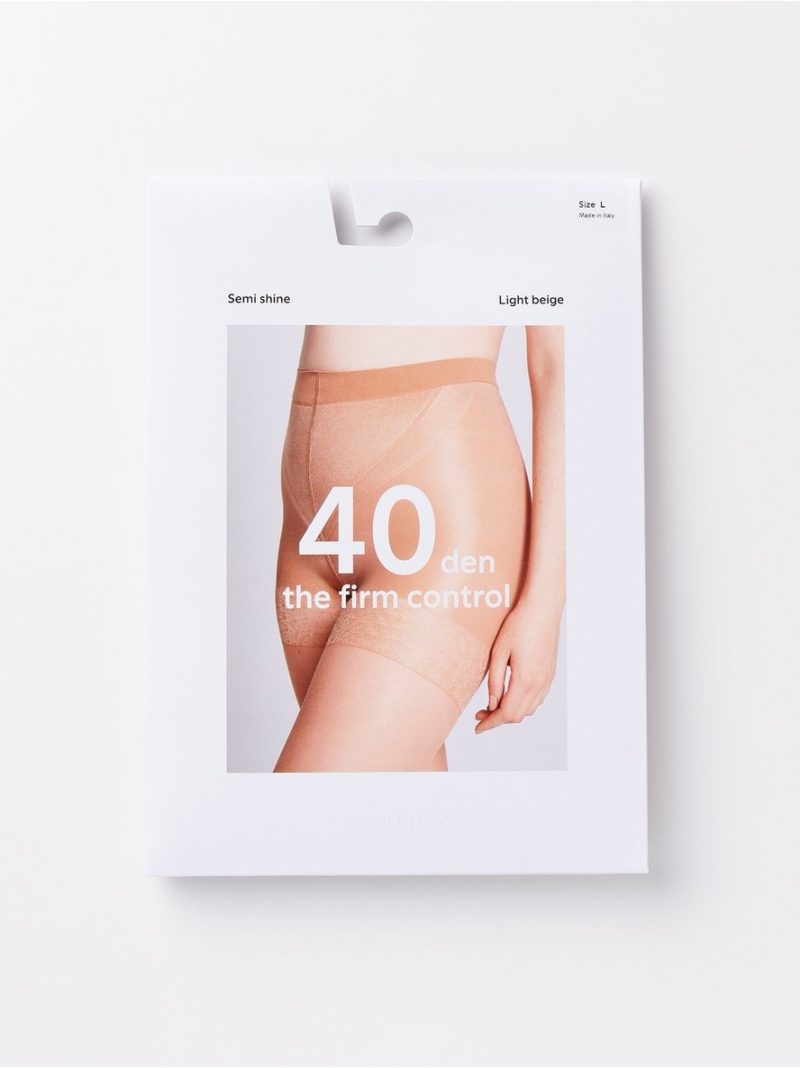 Firm support shaping tights 40 denier - 8308338-6553