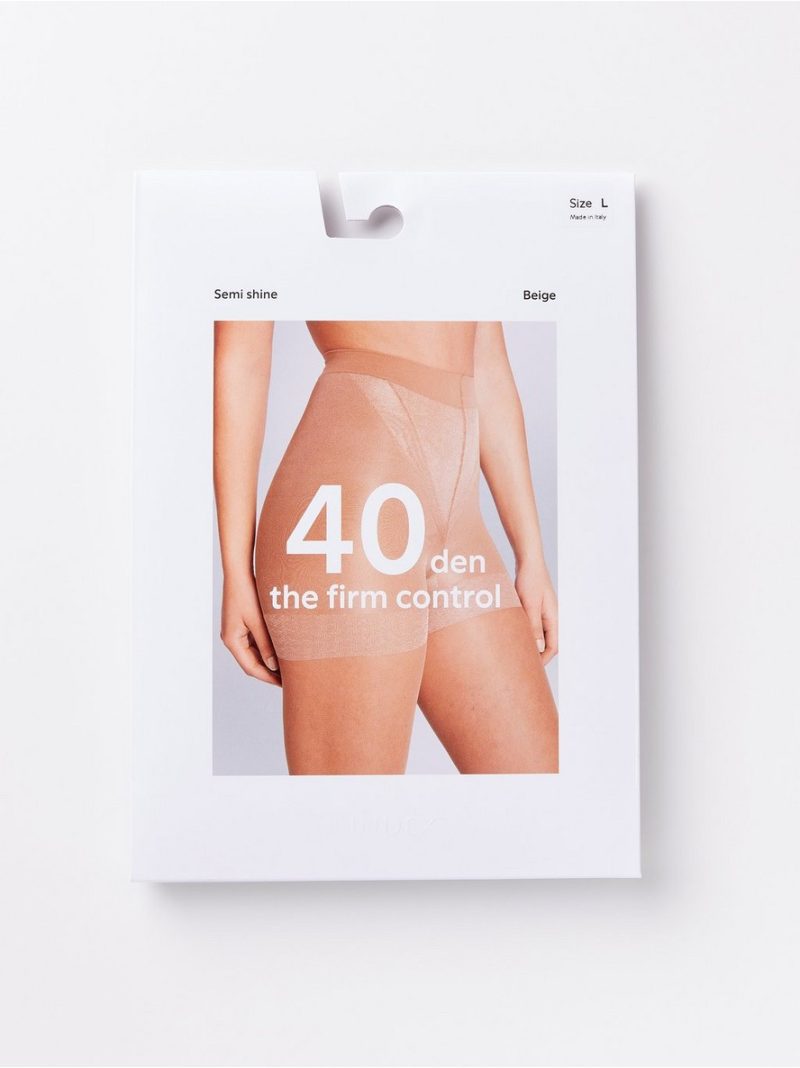 Firm support shaping tights 40 denier - 8308338-6554