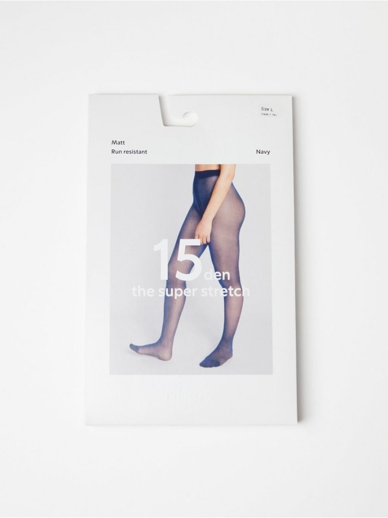 Super stretch matt tights 15 denier - 8308339-6712