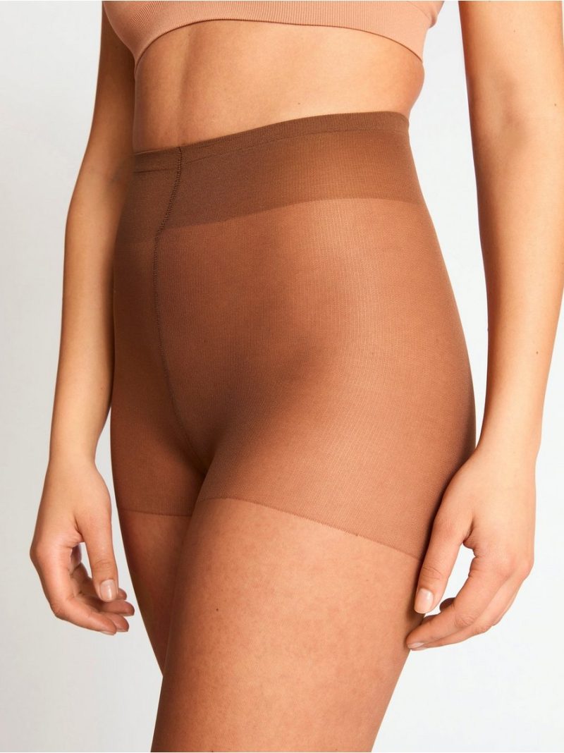 Comfort waist semi shine tights 15 denier - 8308340-9748