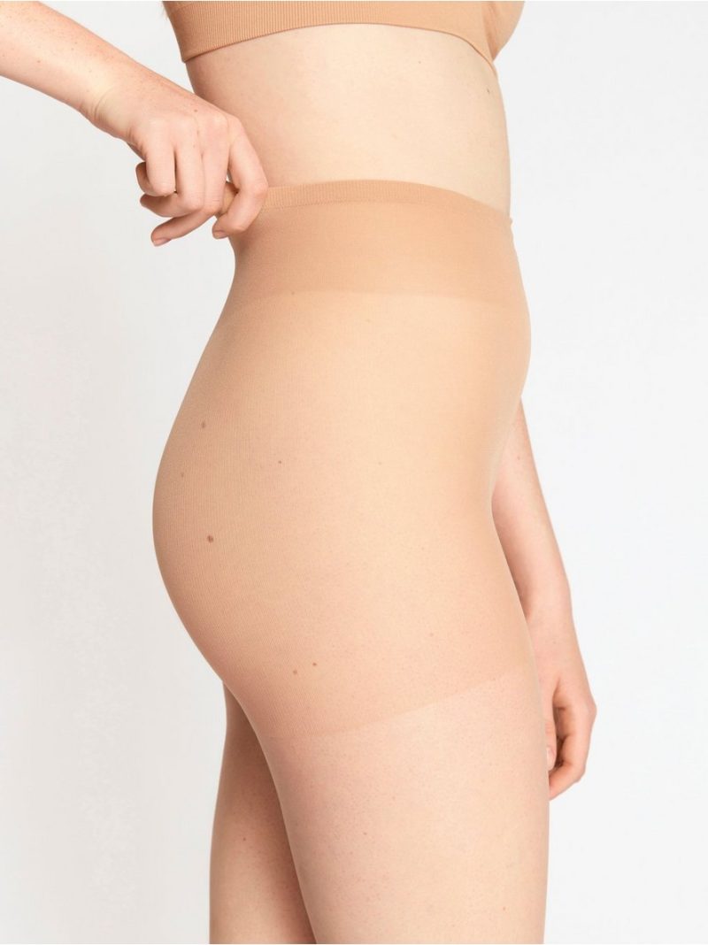 Comfort waist semi shine tights 15 denier - 8308340-9749