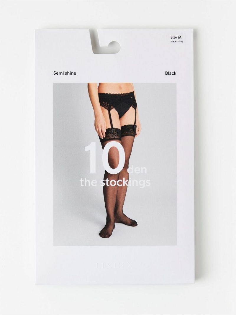 Semi shine stockings 10 denier - 8308345-80