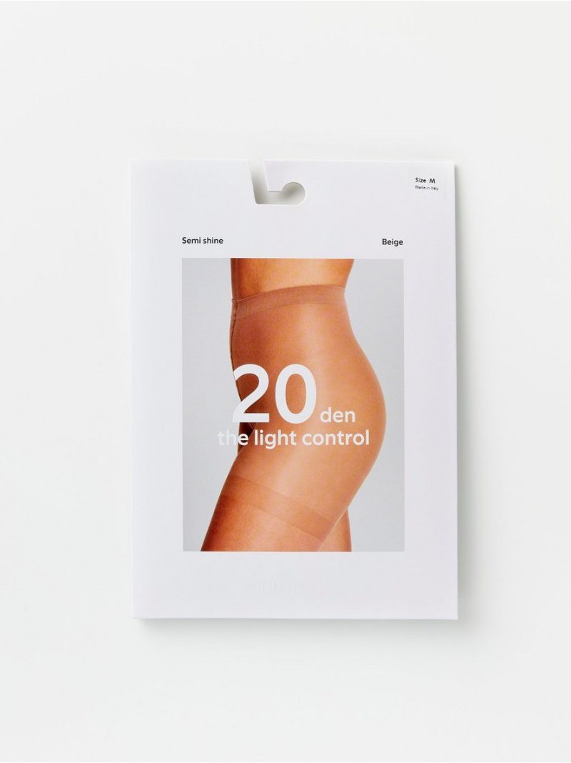 Light shaping semi shine tights 20 denier - 8308373-6554