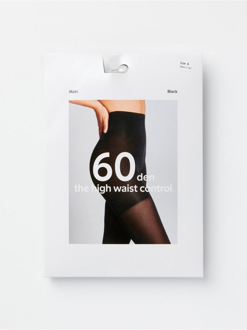 High waist shaping matt tights 60 denier - 8308374-80