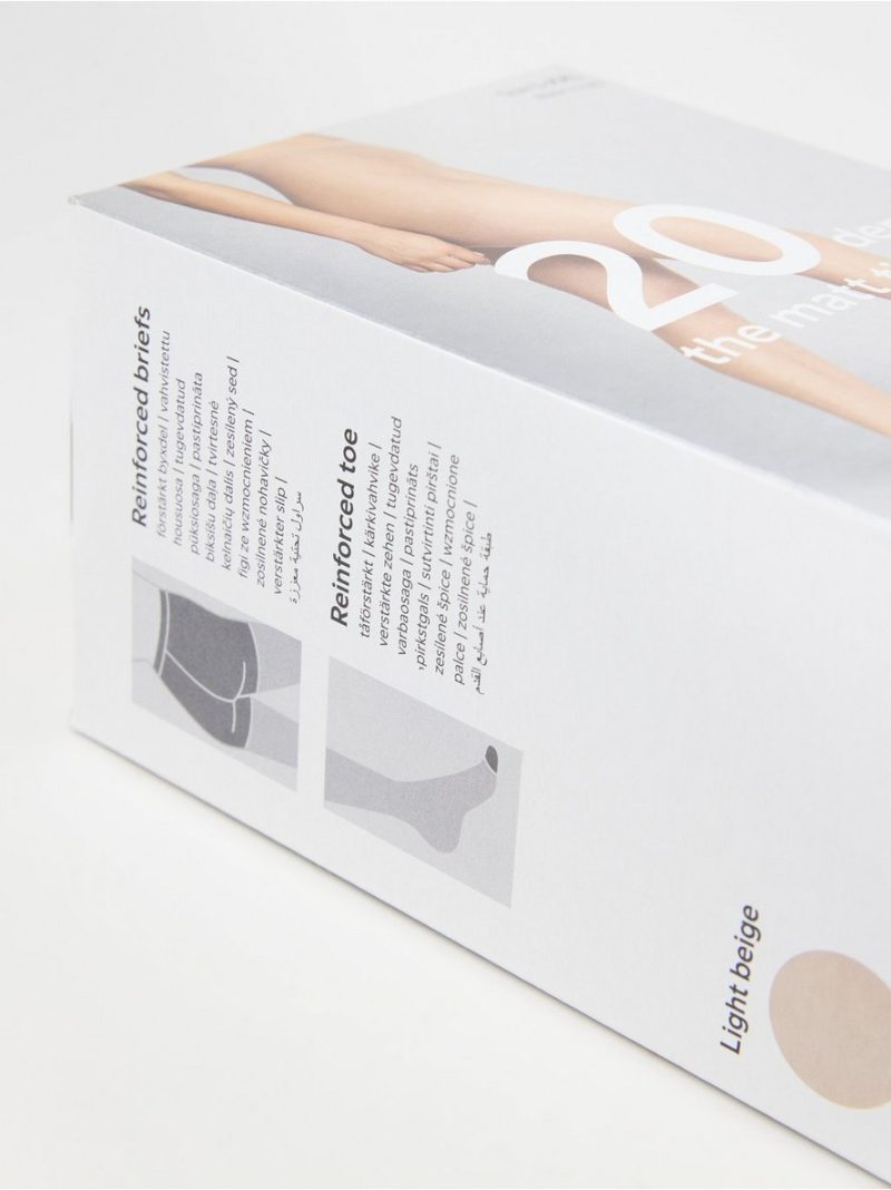 4-pack tights 20 denier - 8308388-6553