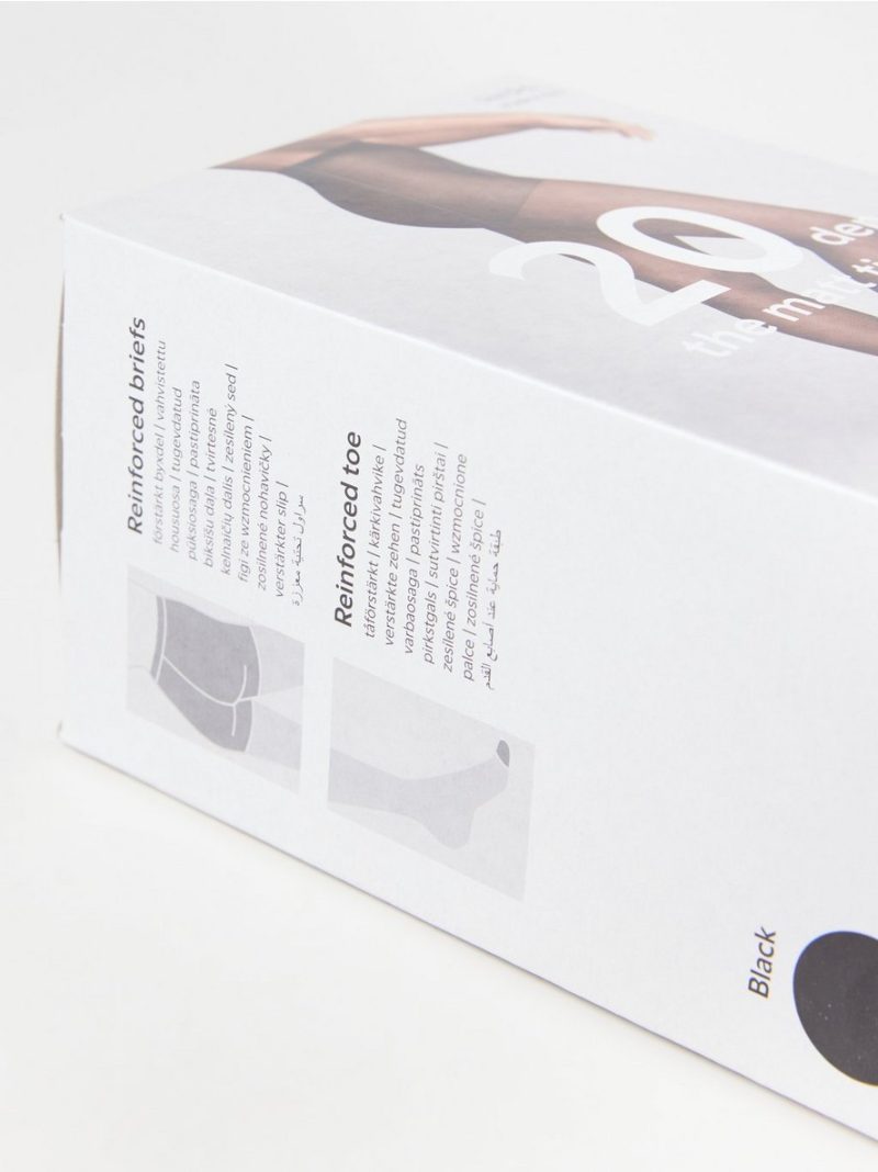 4-pack tights 20 denier - 8308388-80