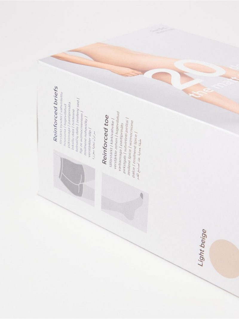 4-pack tights 20 denier - 8308389-6553