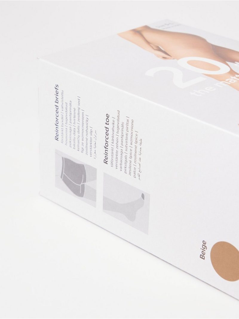 4-pack tights 20 denier - 8308389-6554