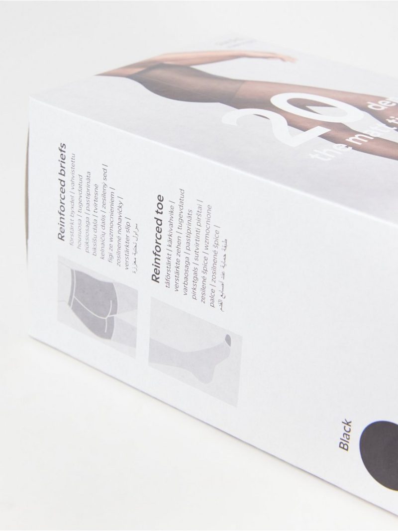 4-pack tights 20 denier - 8308389-80