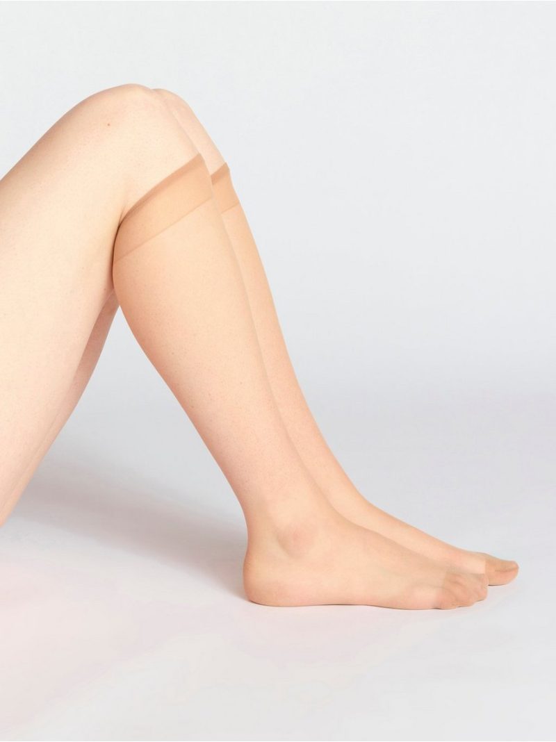 4-pack knee-high socks 20 denier - 8308390-6553