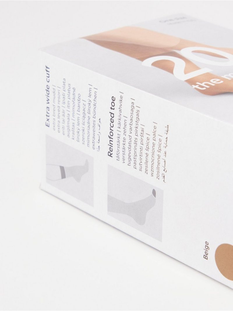 4-pack  socks  20 denier - 8308391-6554