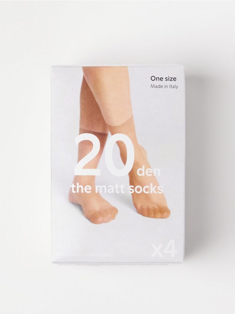 4-pack  socks  20 denier - 8308391-6554