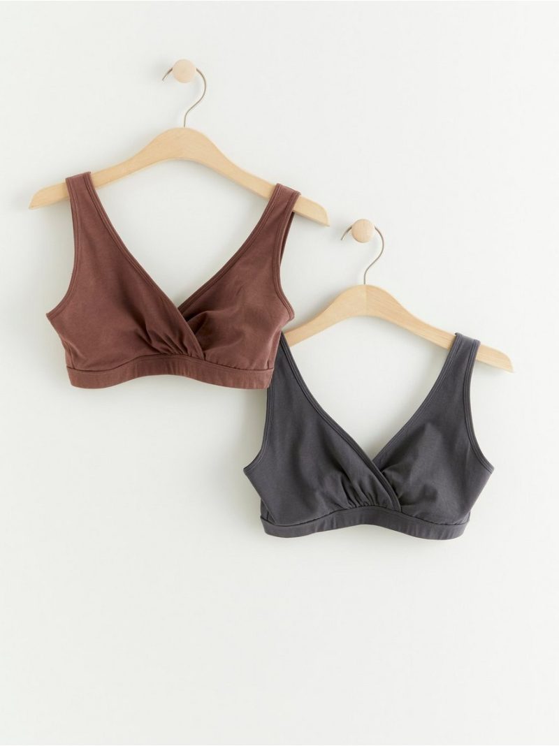 - MOM 2-pack Nursing bra MOM 2-pack Nursing bra - 8313549-62