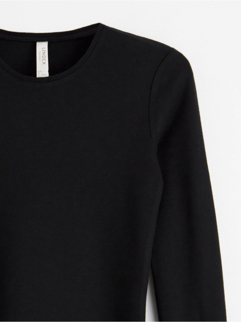 Long sleeve top in merino wool - 8362682-80