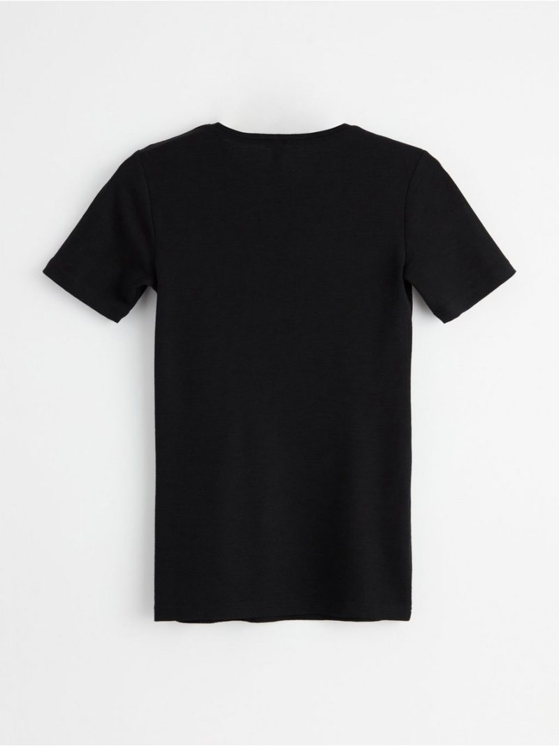 T-shirt in merino wool - 8362683-80
