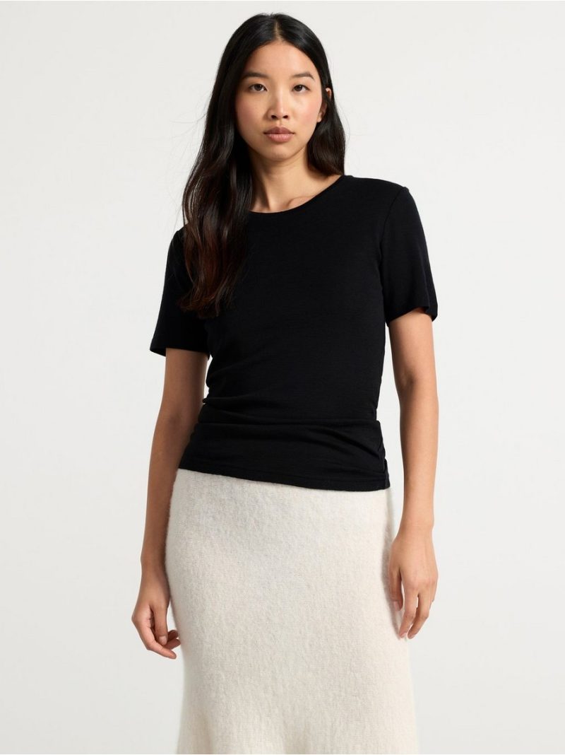 T-shirt in merino wool - 8362683-80